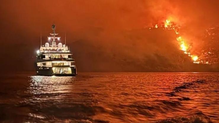 Yunanistan’da orman yangını çıkaran 13 kişiye gözaltı