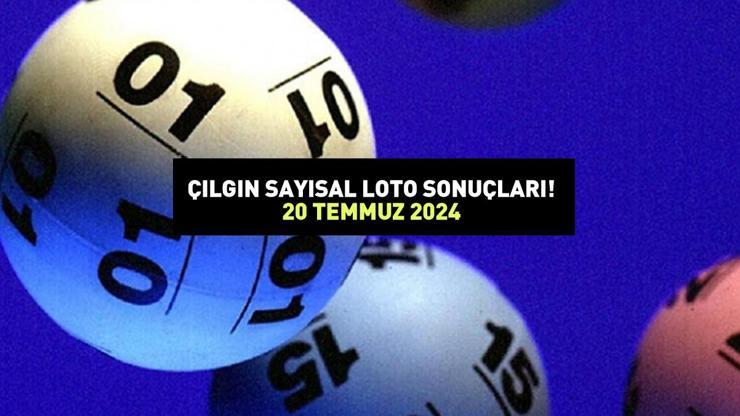 ÇILGIN SAYISAL LOTO SONUÇLARI AÇIKLANDI 20 TEMMUZ 2024: Çılgın Sayısal Loto sonuçları nasıl öğrenilir? Milli Piyango Online sonuç sorgulama