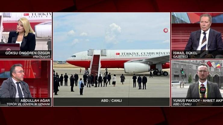 Cumhurbaşkanı Erdoğan NATO zirvesi için ABD’de