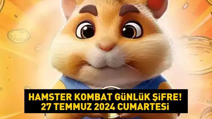 HAMSTER KOMBAT GÜNLÜK ŞİFRE 27 TEMMUZ 2024: Hamster Kombat günlük kombo kartları (Nasıl Açılır, Bulunur ve Yapılır Detaylı Anlatım)