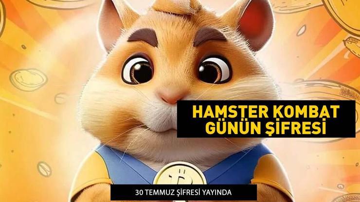 HAMSTER KOMBAT GÜNLÜK ŞİFRE! Bugünün şifresi… 30 Temmuz 2024 Hamster Kombat günlük kombo kartları
