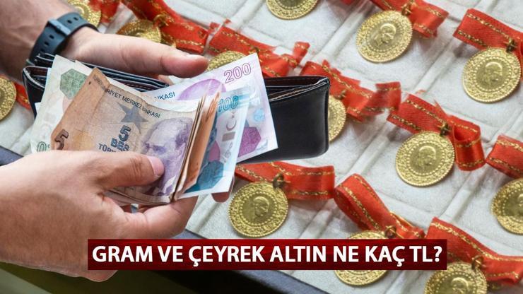 ALTIN FİYATLARI 4 AĞUSTOS 2024 | Bugün gram, yarım, çeyrek ve tam altın ne kadar, kaç TL?
