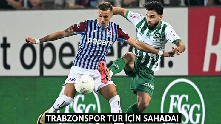 CANLI YAYIN! Trabzonspor St Gallen UEFA Konferans Ligi play off maçı hangi kanalda, ne zaman, saat kaçta?