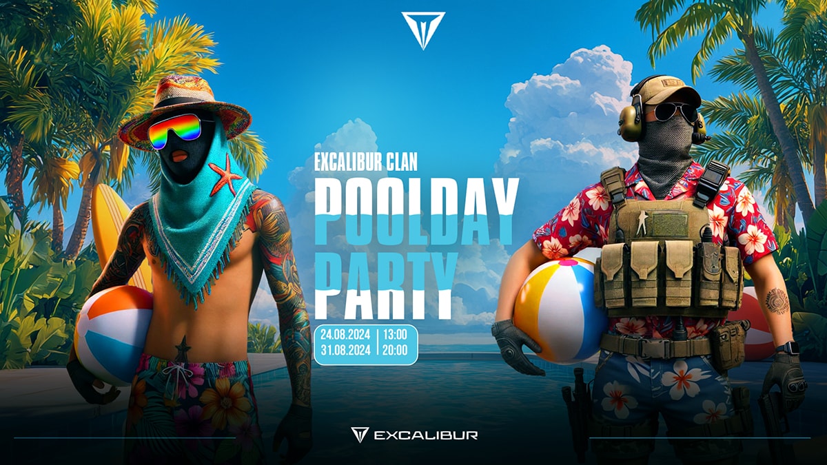 Excalibur’un gücünü CS2 Poolday Parti ile deneyimleyin
