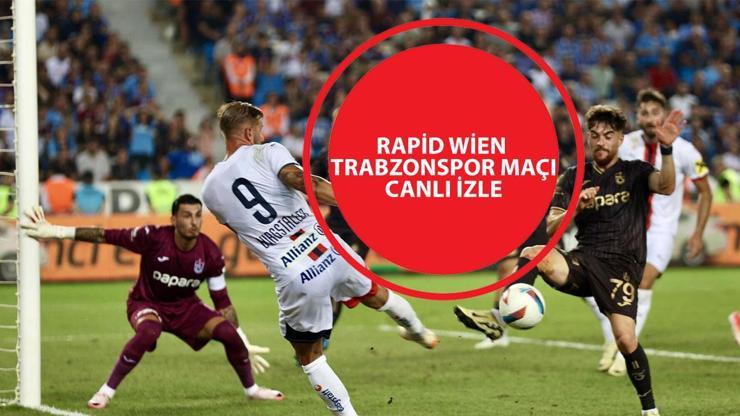 Rapid Wien – Trabzonspor maçı canlı izle: Rapid Wien – Trabzonspor Maç Kadrosu ve Muhtemel 11’ler
