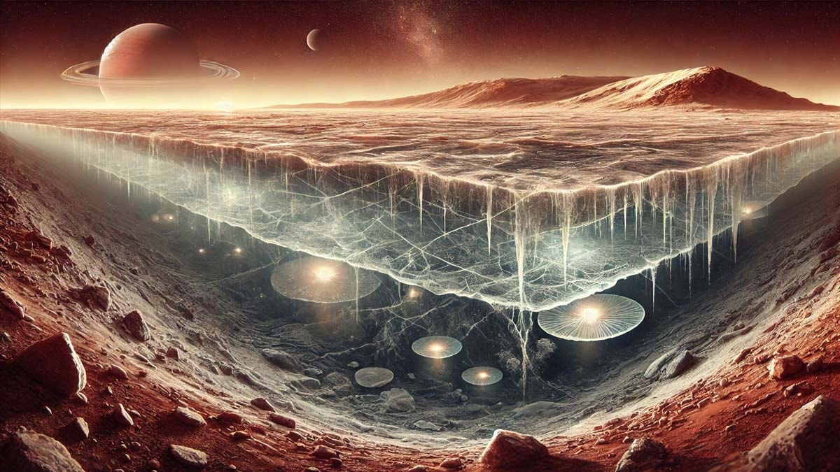 Yeni araştırma heyecan yarattı: Mars’ta buz altında yaşam var mı?