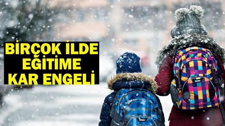 Kar Yağışı Nedeniyle 6 Şubat’ta Eğitime Ara Verilen İller: Hangi İllerde Okullar Tatil Edildi?