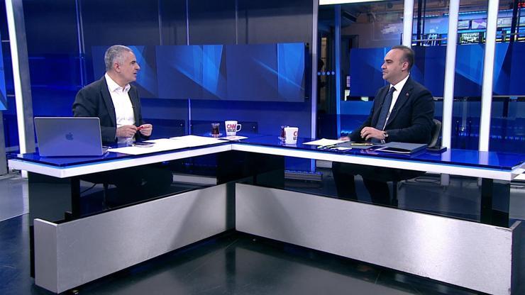 SON DAKİKA HABERİ | Sanayi ve Teknoloji Bakanı Mehmet Fatih Kacır CNN Türk’te