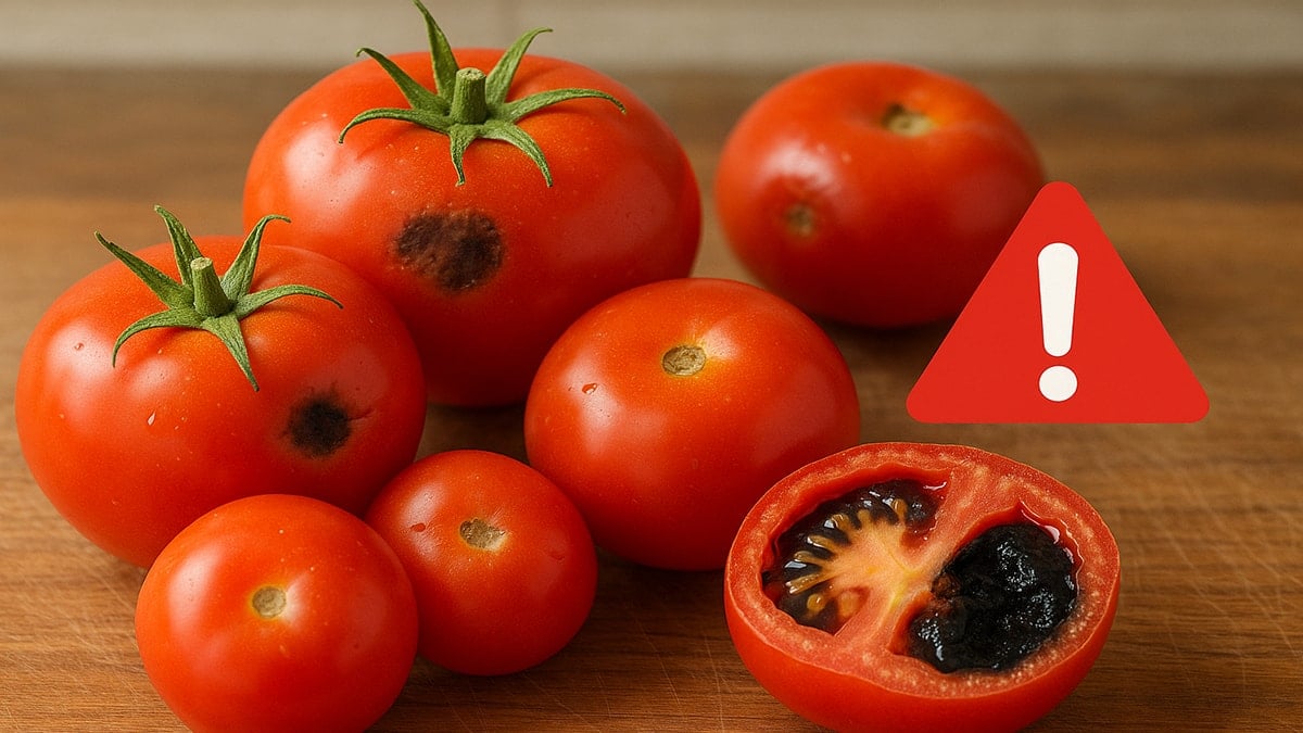 Domatesten bulaşıyor: Üzerinde bu işaretler varsa sakın tüketmeyin