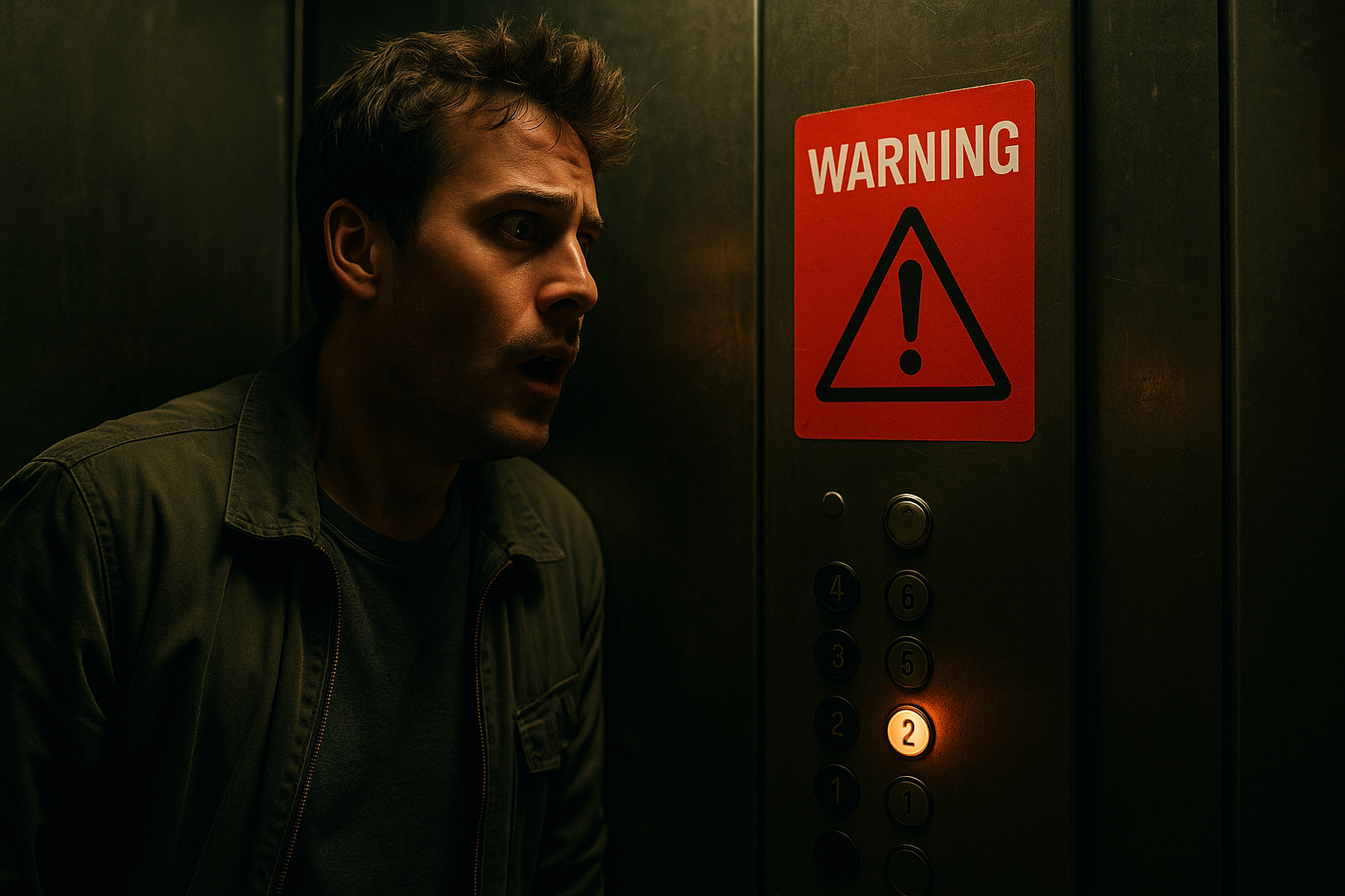 Etiketler hayati önem taşıyor: Asansörde görürseniz hemen inin