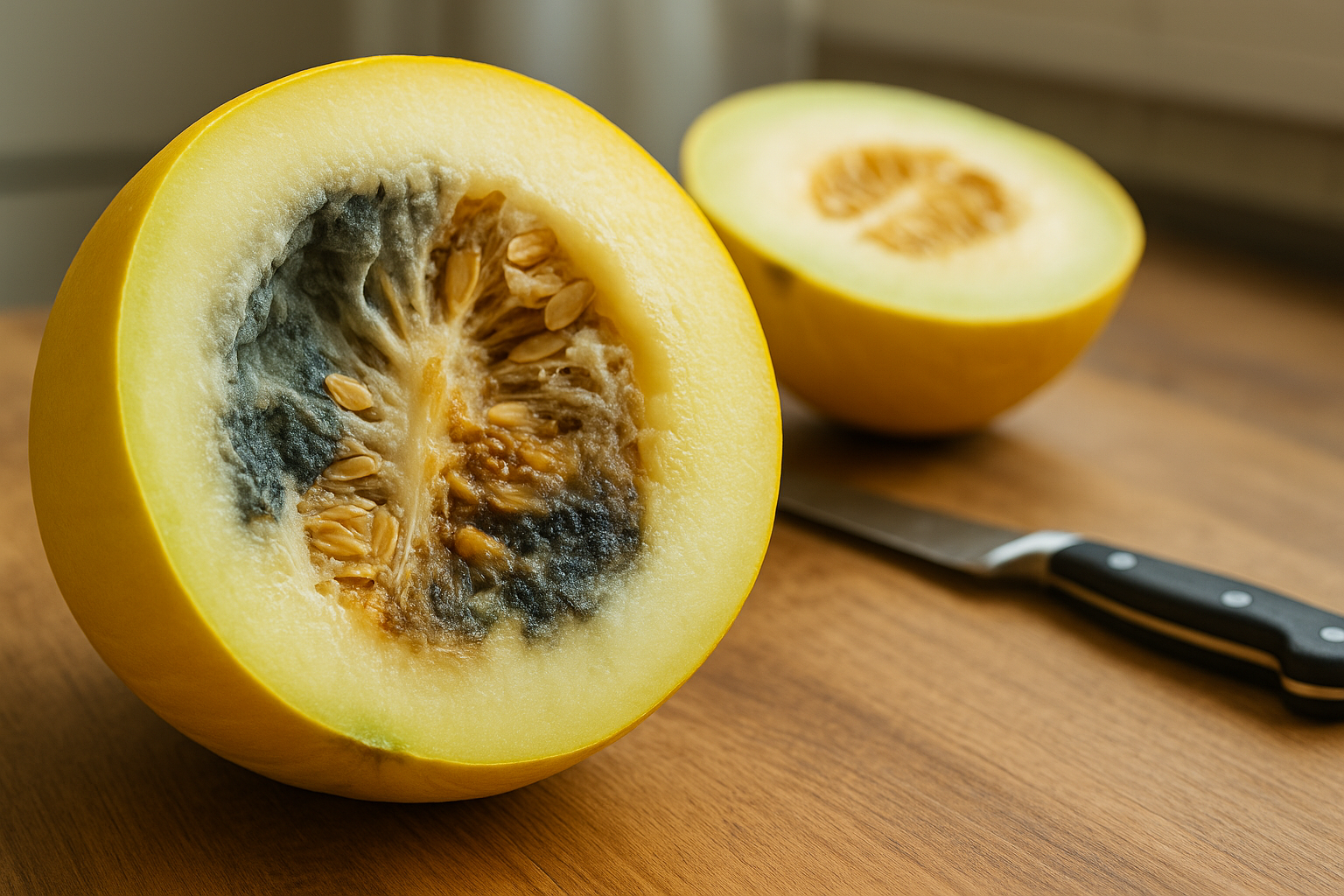 Kavunun dışı sarı ama içi tehlike saçıyor: Bu belirtiler varsa sakın yemeyin